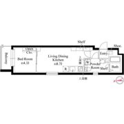CASA PIAZZA 二子玉川の間取り画像