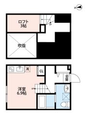 CUBE 西所沢の間取り画像