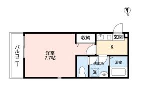 Kハウス・R(ケイハウスアール)の間取り画像