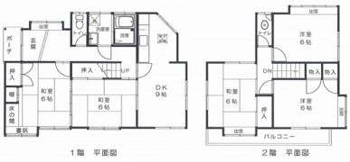 ハナ邸の間取り画像