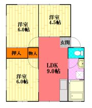コンチェルトの間取り画像