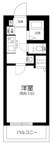 レーヴ中村橋の間取り画像