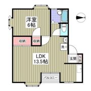 ルビーヒルズCの間取り画像