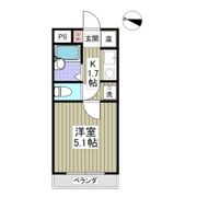 インティメイトハイツの間取り画像