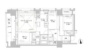 パークスフィア牛込神楽坂の間取り画像