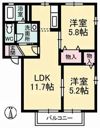 ディアス昭和IIの間取り画像