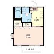 オークスアベニューDの間取り画像