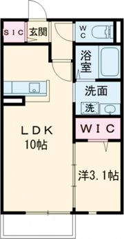 Le vent Ⅱの間取り画像