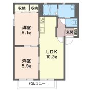 ファミール Iの間取り画像