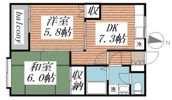 サンワロイヤル長江の間取り画像