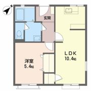 メゾンアヅマの間取り画像