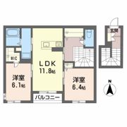 シエルI．Kの間取り画像