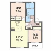 シャーメゾン小津の間取り画像