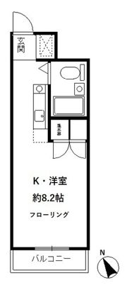 クレールNの間取り画像