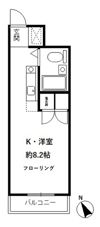 クレールNの間取り画像
