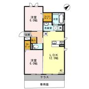 ヴィラージュの間取り画像