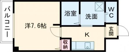 エヌエムキャラントヌフの間取り画像