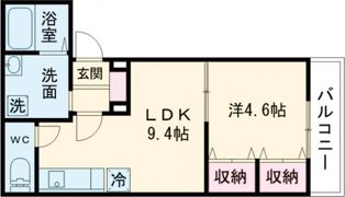 クレアール堺町Ⅱの間取り画像