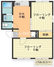 シティハイム大路の間取り画像