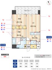ブランシエスタ千早RJRの間取り画像