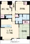 フォレストリア土浦の間取り画像