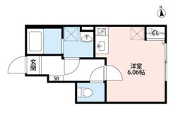 オリーブ舎人の間取り画像
