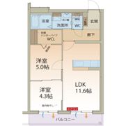 アンソレイエの間取り画像