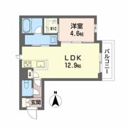 ユーグレイス東島田の間取り画像