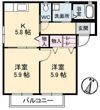 シャルマン C棟の間取り画像