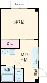 サンマリノ天神の間取り画像