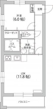 アルビータ・Rの間取り画像