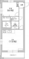 アルビータ・Rの間取り画像
