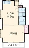 シャロム国分の間取り画像