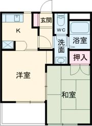 東マンション Ⅱの間取り画像