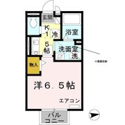 フローラ岡本B棟の間取り画像