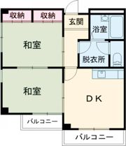 ルミナス河辺の間取り画像