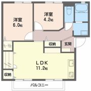 メゾンコリーヌの間取り画像