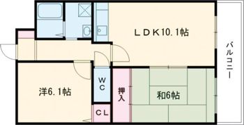 ウエストポートの間取り画像