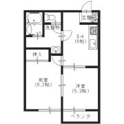 グリーンハイツ広瀬の間取り画像