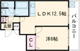 白蘭マンションの間取り画像