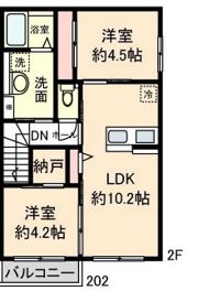 Casa Unoの間取り画像