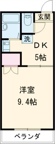 コーポサクセスの間取り画像