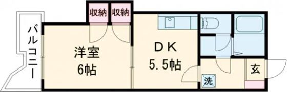 コートハイムPALの間取り画像
