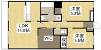 ローズハイツ竜操の間取り画像