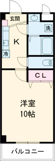サニーハイツ一番館の間取り画像