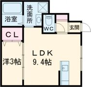 ボヌール妻鹿駅前の間取り画像