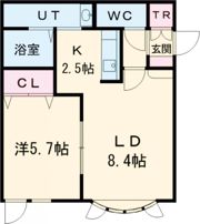 ロワールAの間取り画像