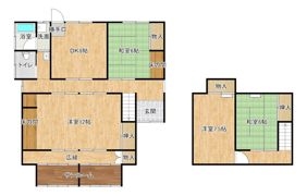 下島山甲220-191貸家の間取り画像
