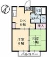 フロイデハイツの間取り画像