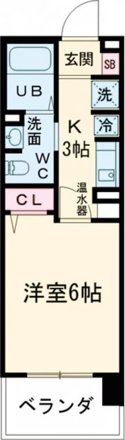 ロイヤル神戸三宮の間取り画像